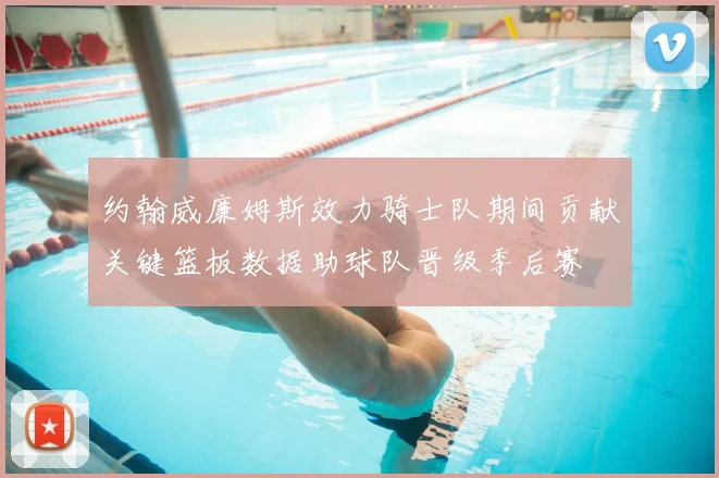 约翰威廉姆斯效力骑士队期间贡献关键篮板数据助球队晋级季后赛