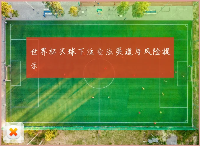 世界杯买球下注合法渠道与风险提示